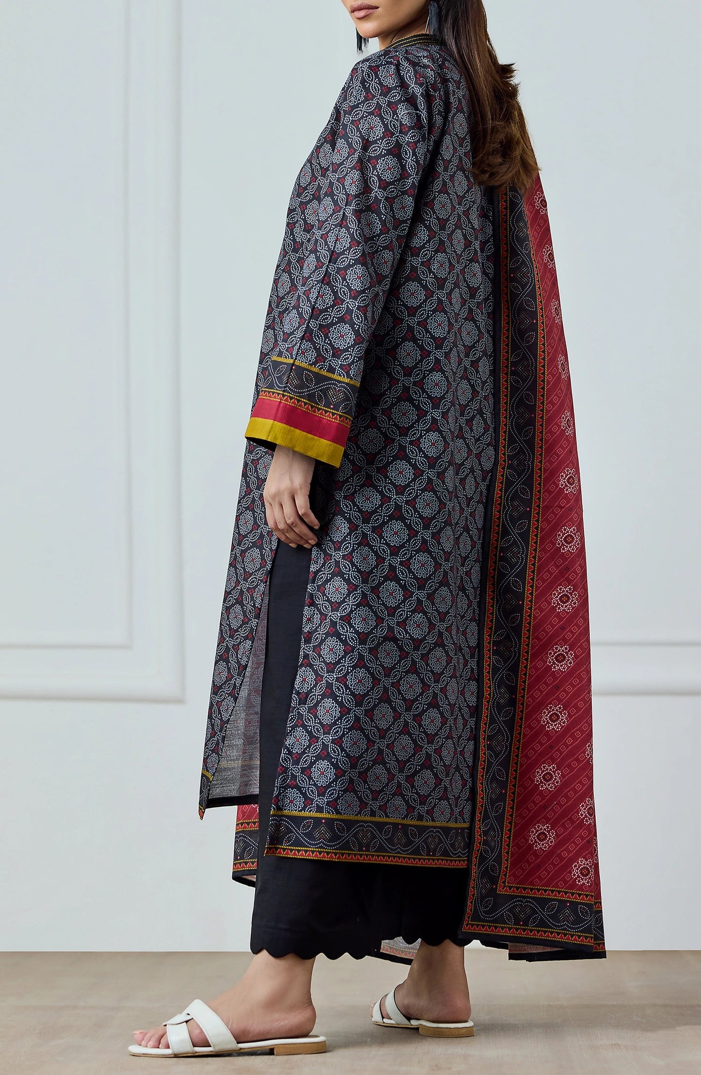 3 PIECE | PRINTED KHADDAR | OTL-25-42