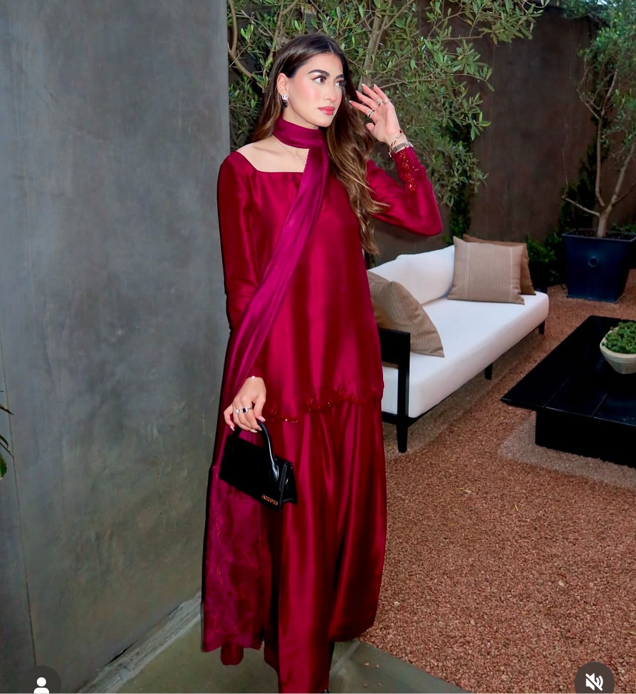 Rose Farshi Shalwar Set