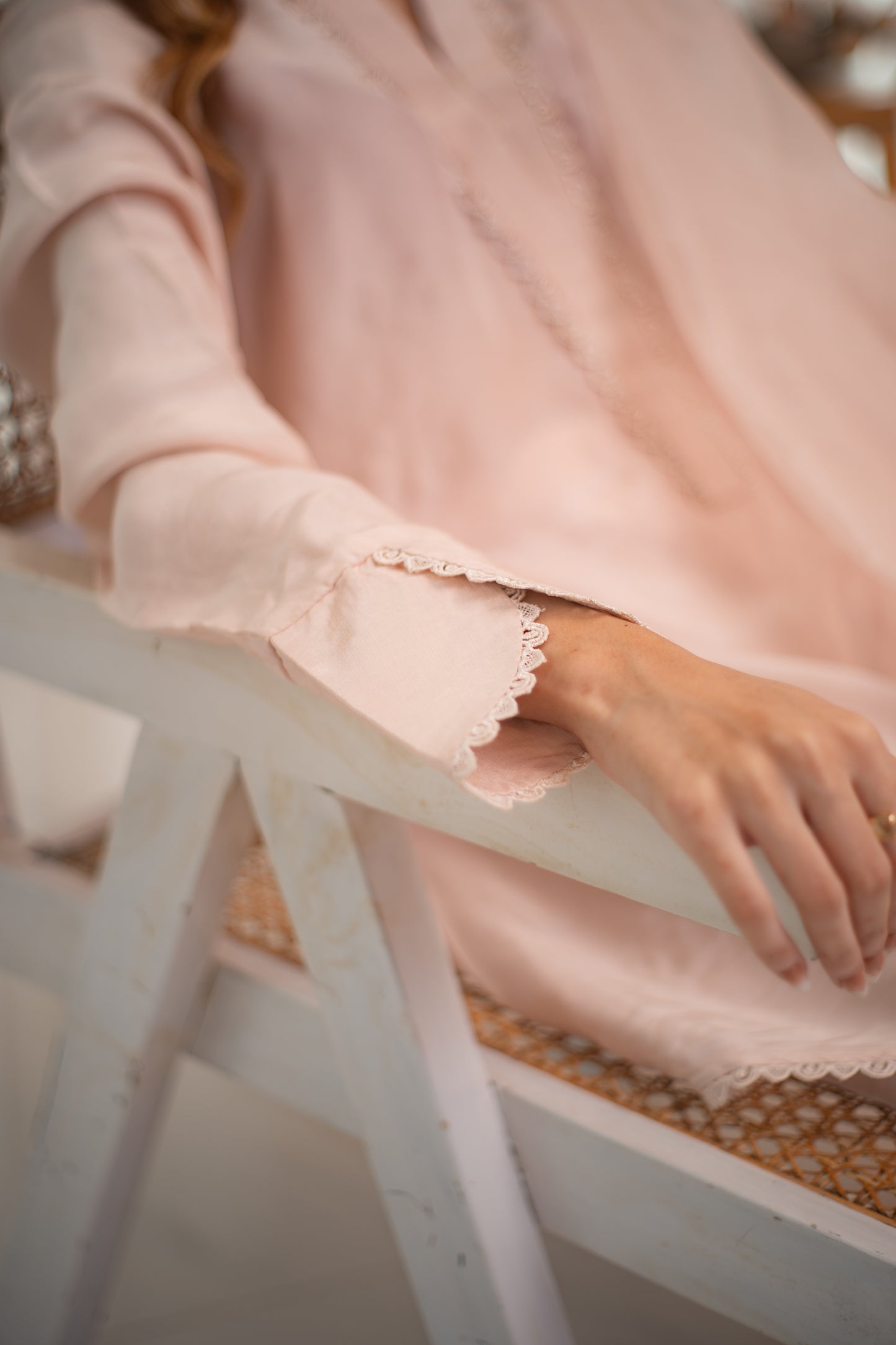 MSP 305 - Off-White Farshi Silk 3-Piece Outfit