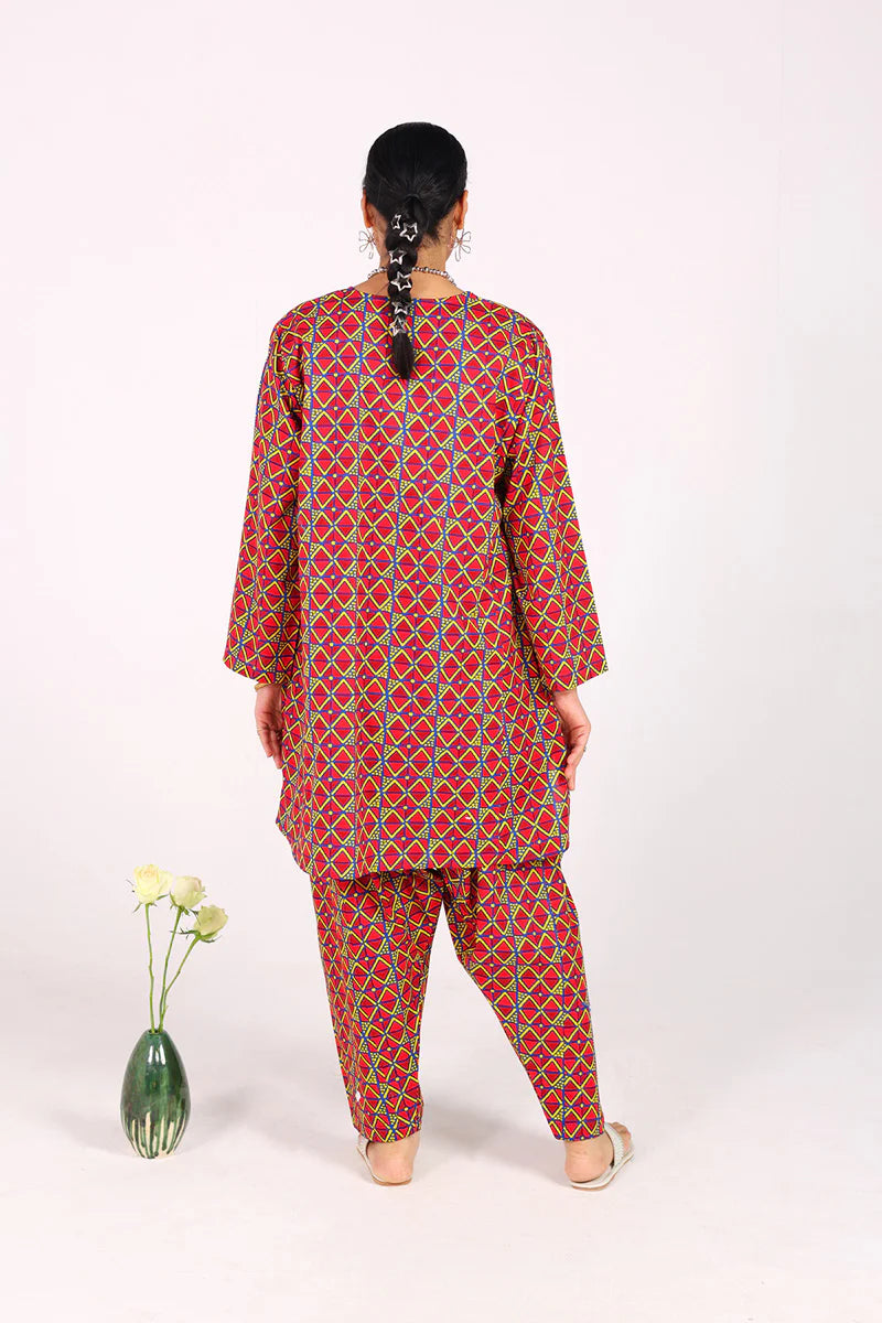 AFRIKAANS PATTERN GLOW ENSEMBLE