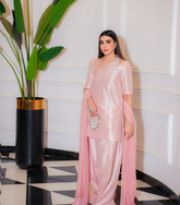 Soft Pink Farshi Shalwar Set