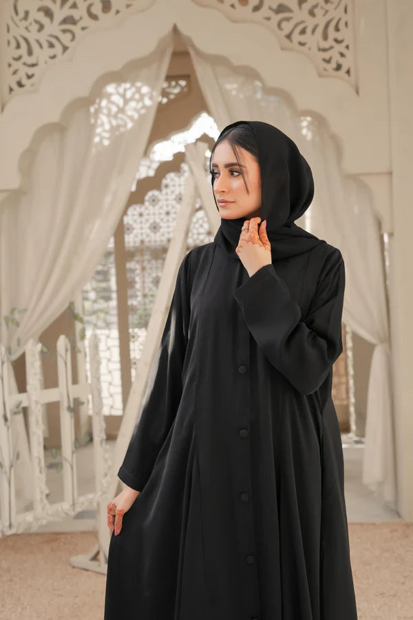 Panel Abaya Black