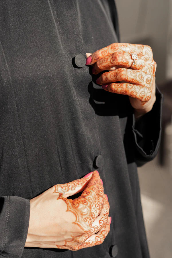 Panel Abaya Black