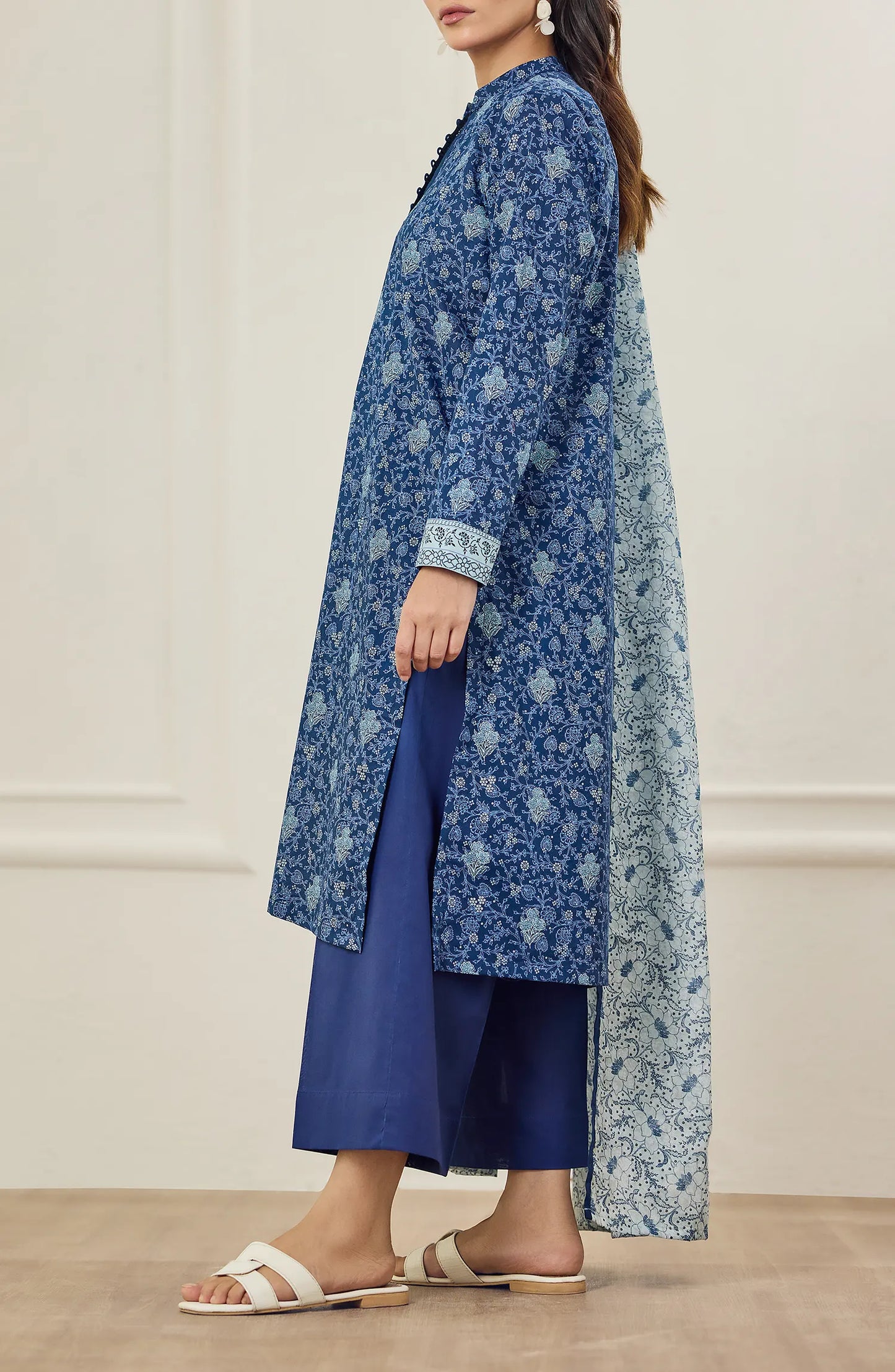 3 PIECE | PRINTED LAWN | OTL-25-509