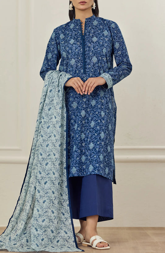 3 PIECE | PRINTED LAWN | OTL-25-509