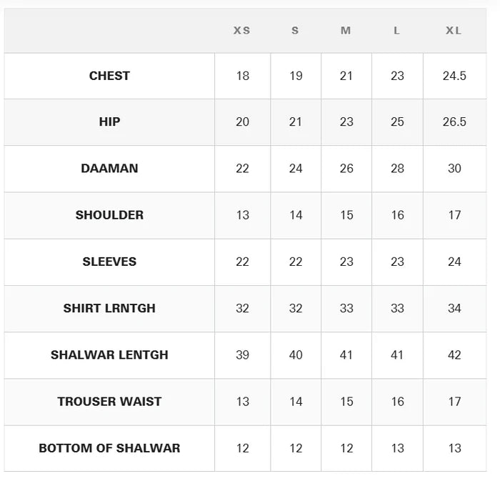 Farshi Shalwar Basic Puff Sleeves