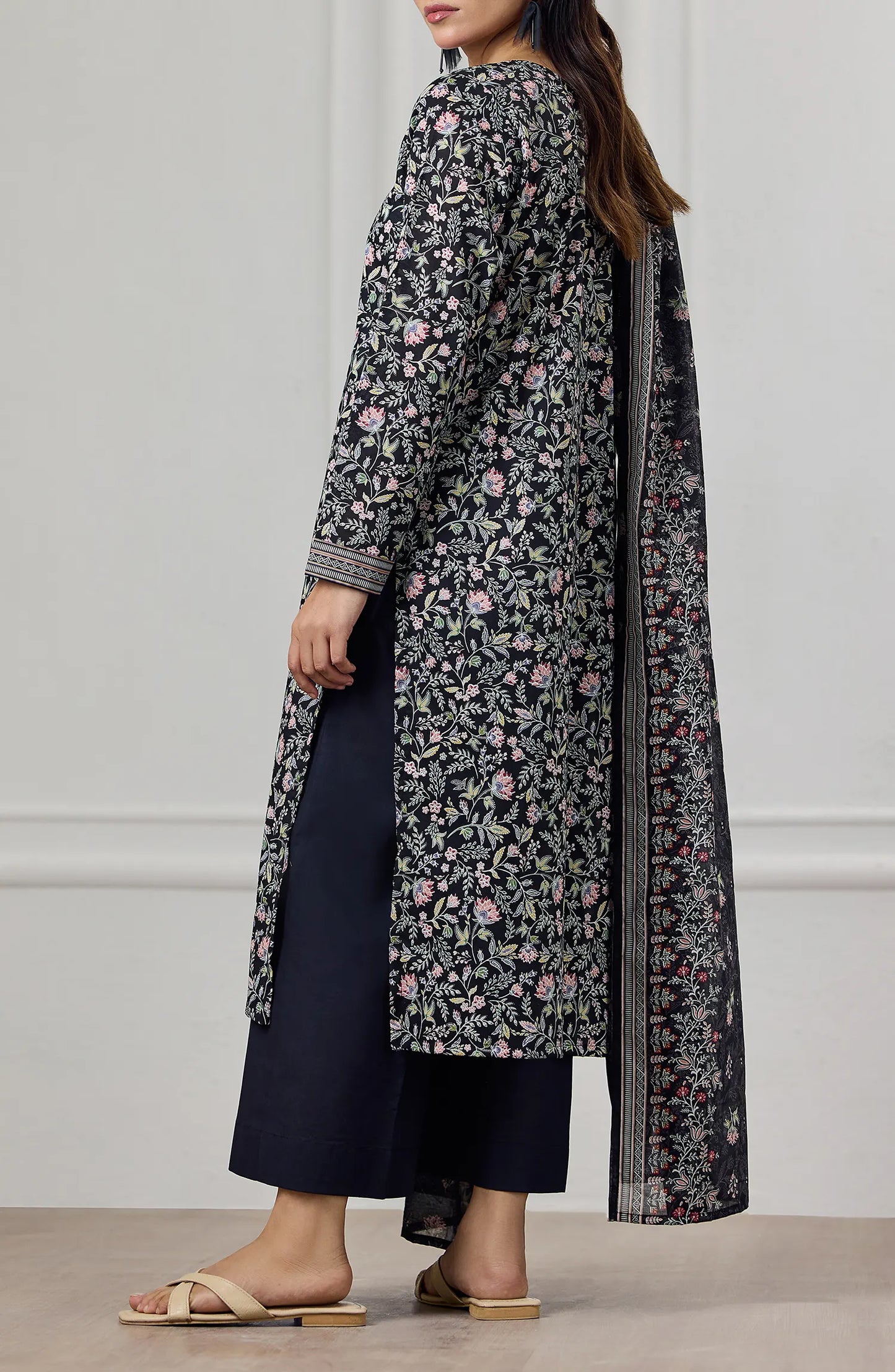 3 PIECE | PRINTED LAWN | OTL-25-512