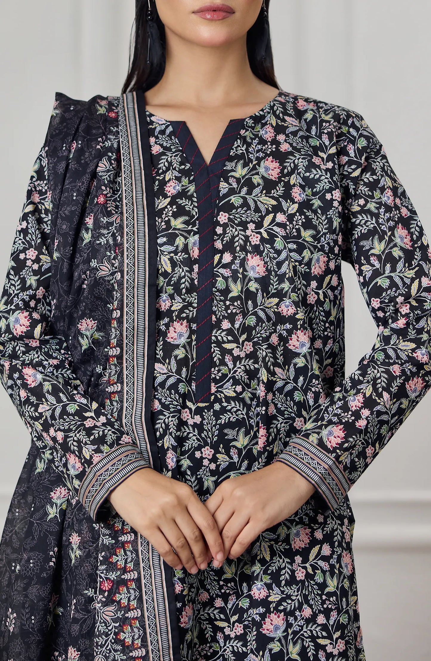 3 PIECE | PRINTED LAWN | OTL-25-512