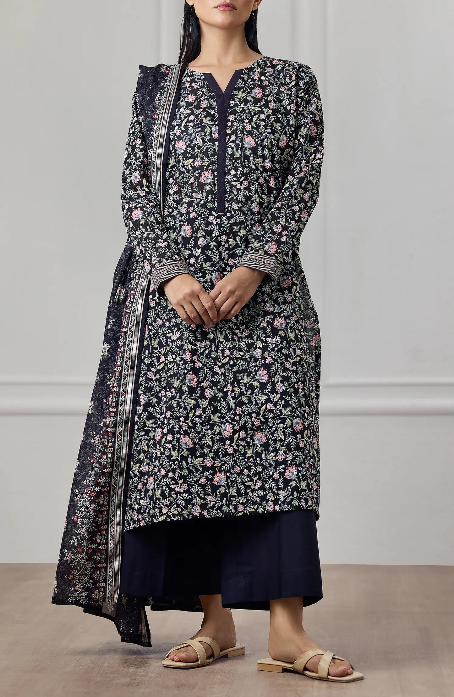 3 PIECE | PRINTED LAWN | OTL-25-512