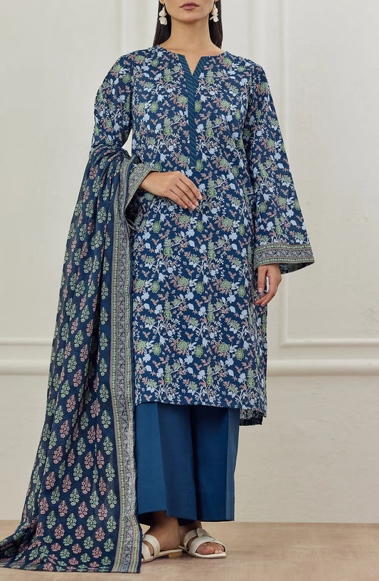 3 PIECE | PRINTED LAWN | OTL-25-505