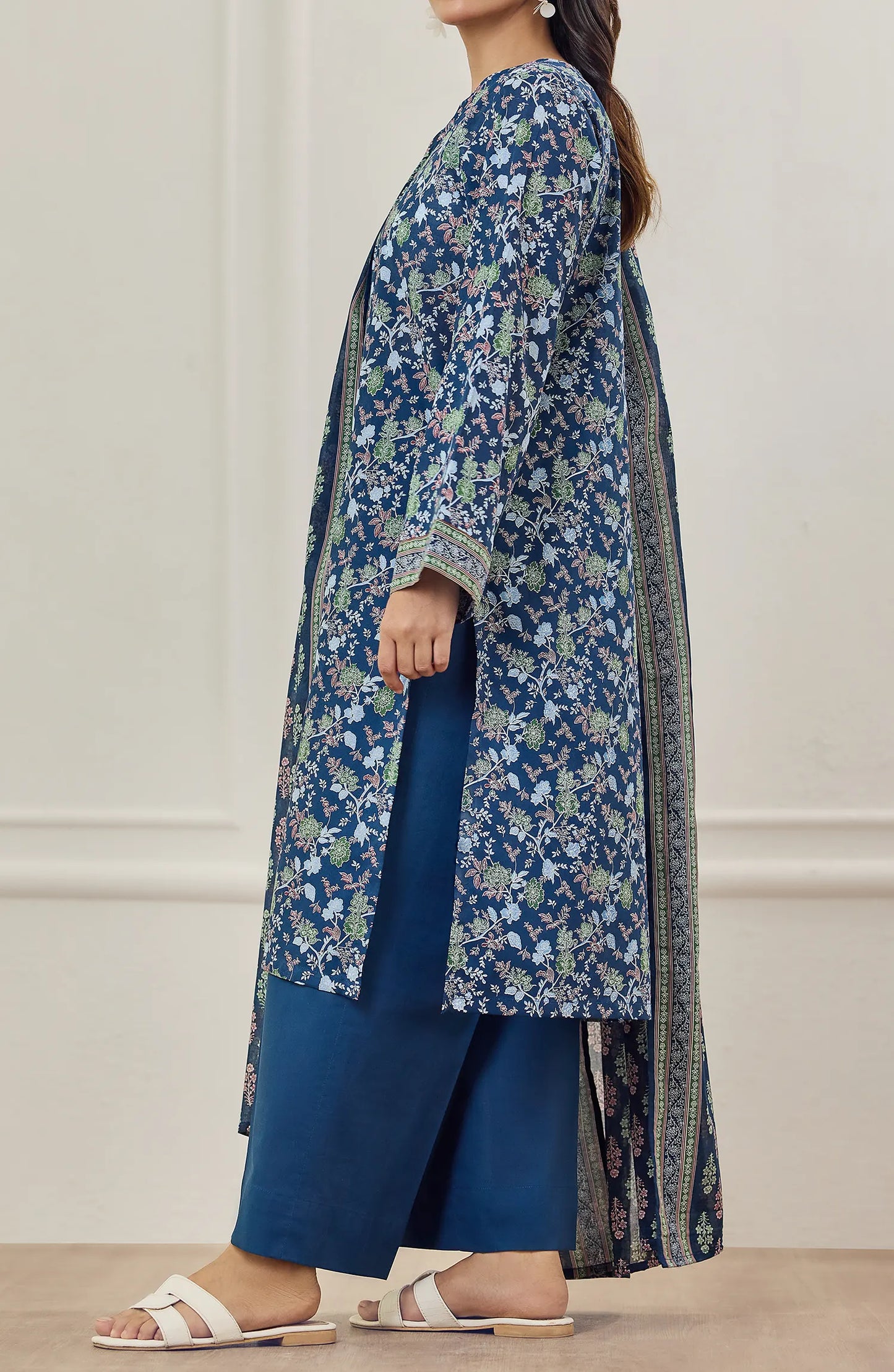 3 PIECE | PRINTED LAWN | OTL-25-505