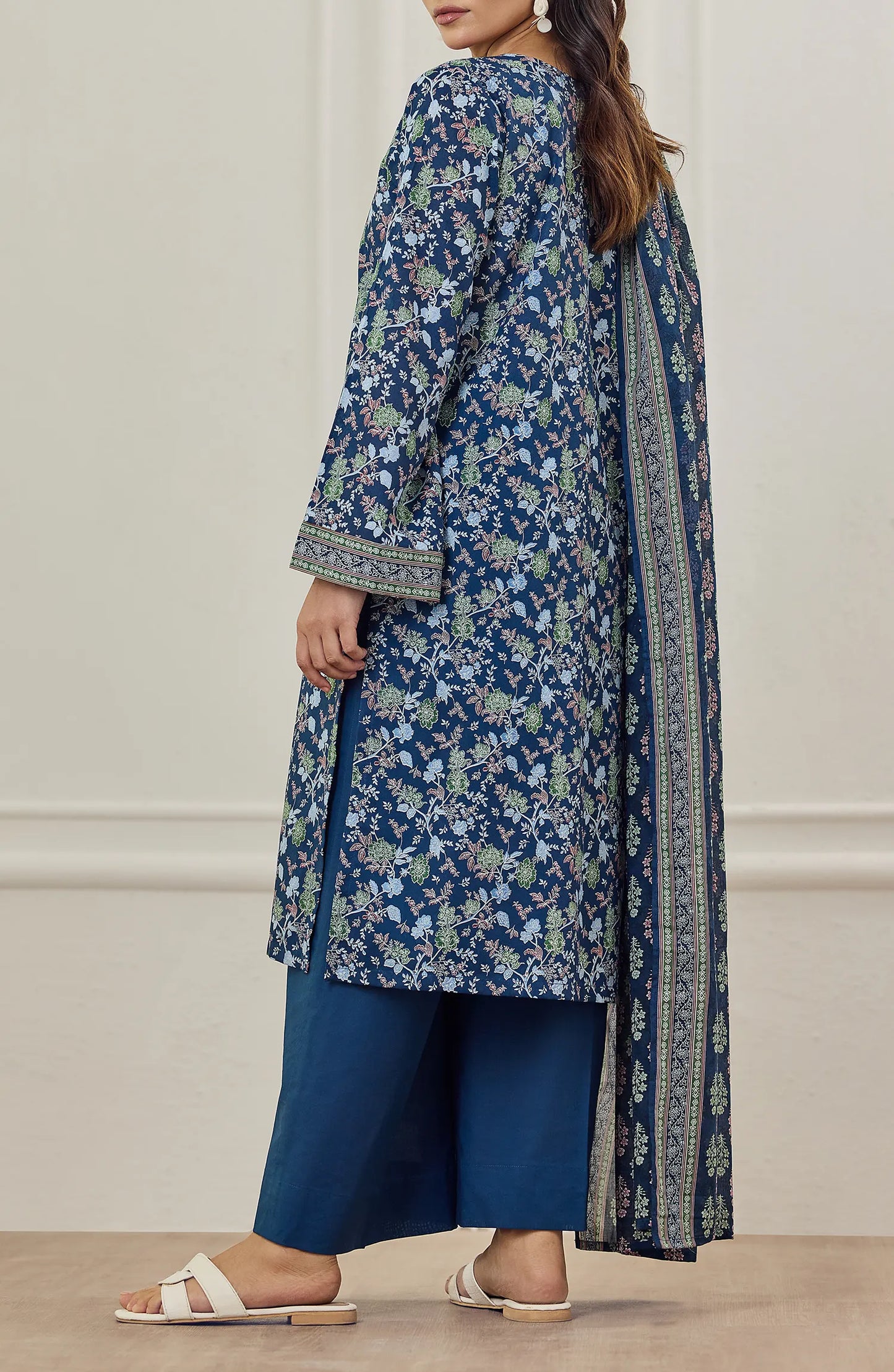 3 PIECE | PRINTED LAWN | OTL-25-505