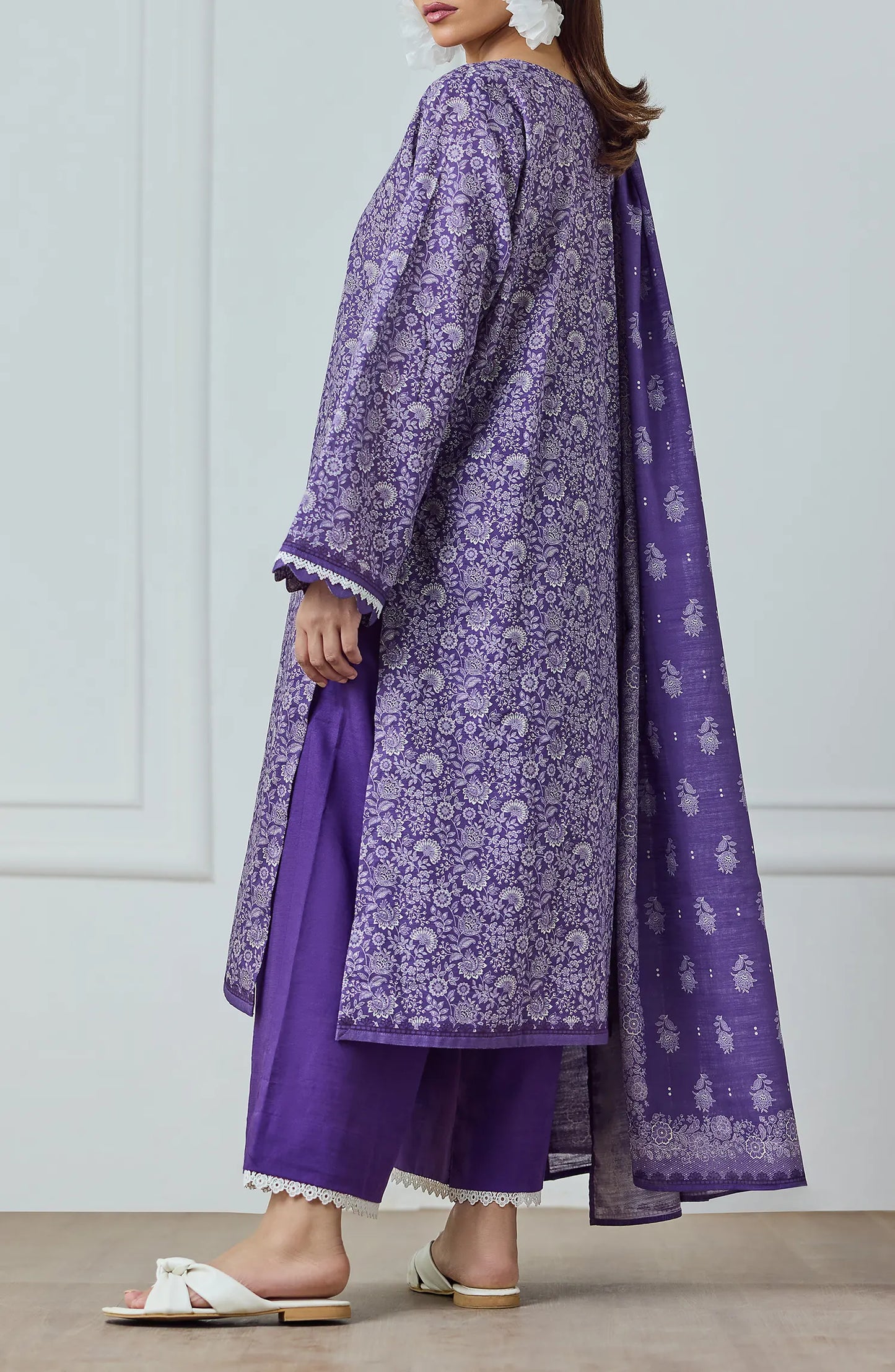 3 PIECE | PRINTED KHADDAR | OTL-25-423
