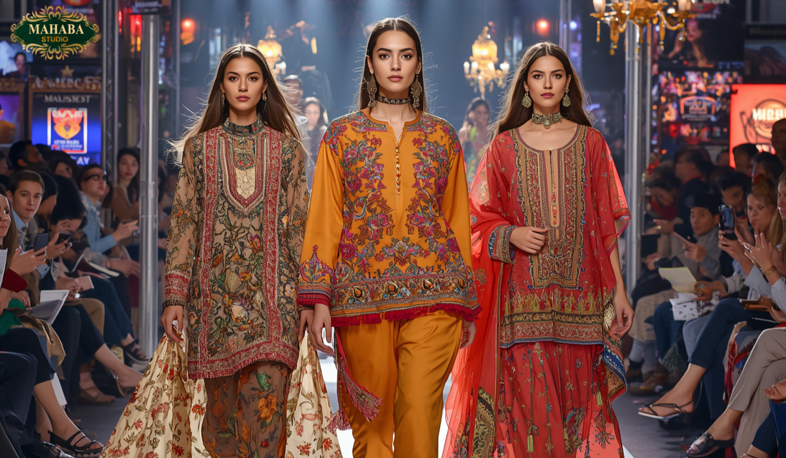 Pakistani fall dresses for women in the USA