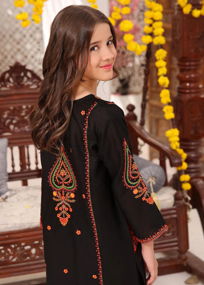 Back view Kurta fabric pattern