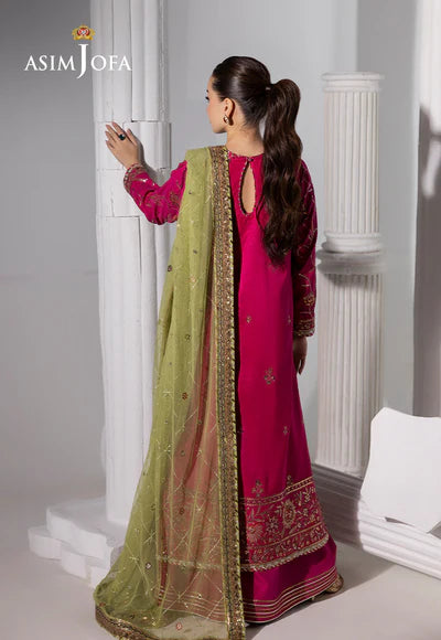 AJIZL-06 EMBROIDERED RAW SILK