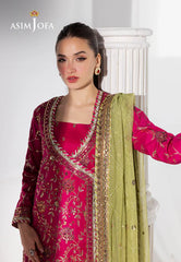 AJIZL-06 EMBROIDERED RAW SILK