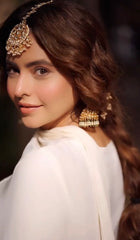 Classic White Farshi Shalwar Kameez