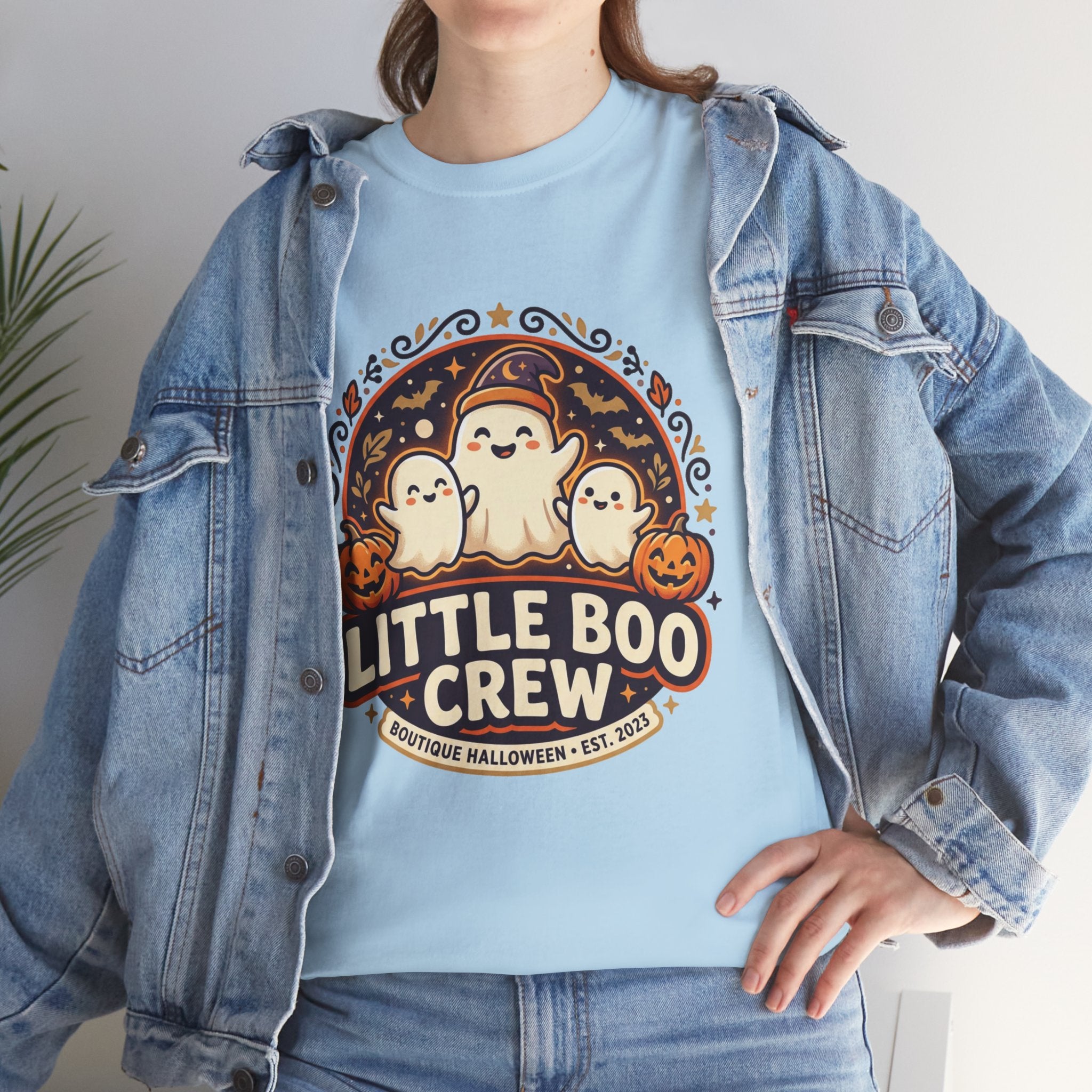 Halloween 'Little Boo Crew' Kids Tee — Cute Ghosts & Pumpkins Fall Shirt