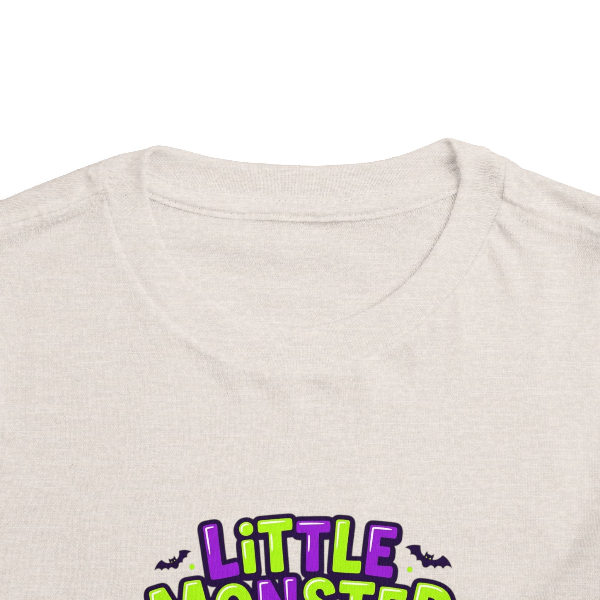 Toddler Tee — 'Little Monster' Halloween Trick-or-Treat Shirt