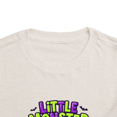 Toddler Tee — 'Little Monster' Halloween Trick-or-Treat Shirt