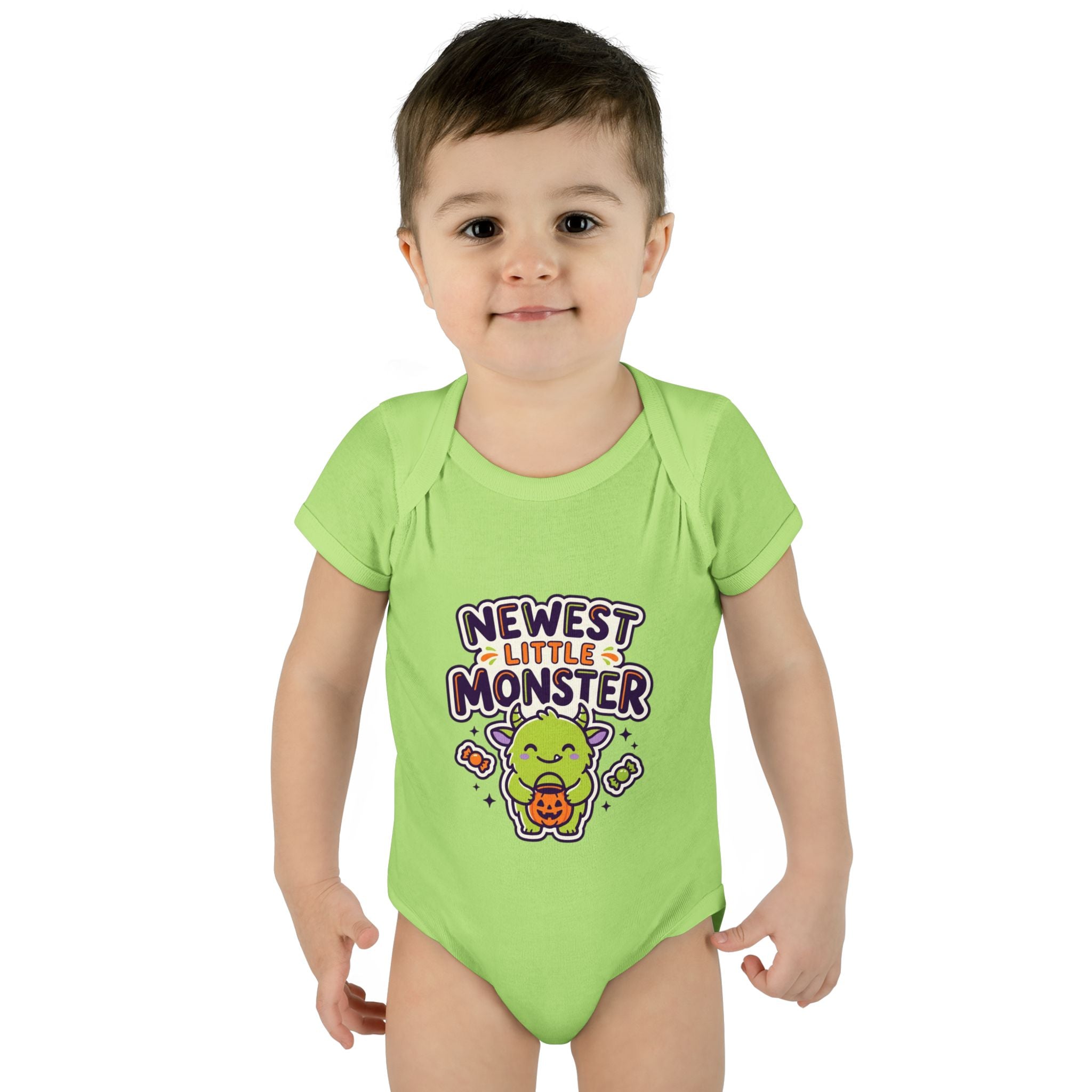 Newest Little Monster Infant Bodysuit — Cute Halloween Baby Onesie
