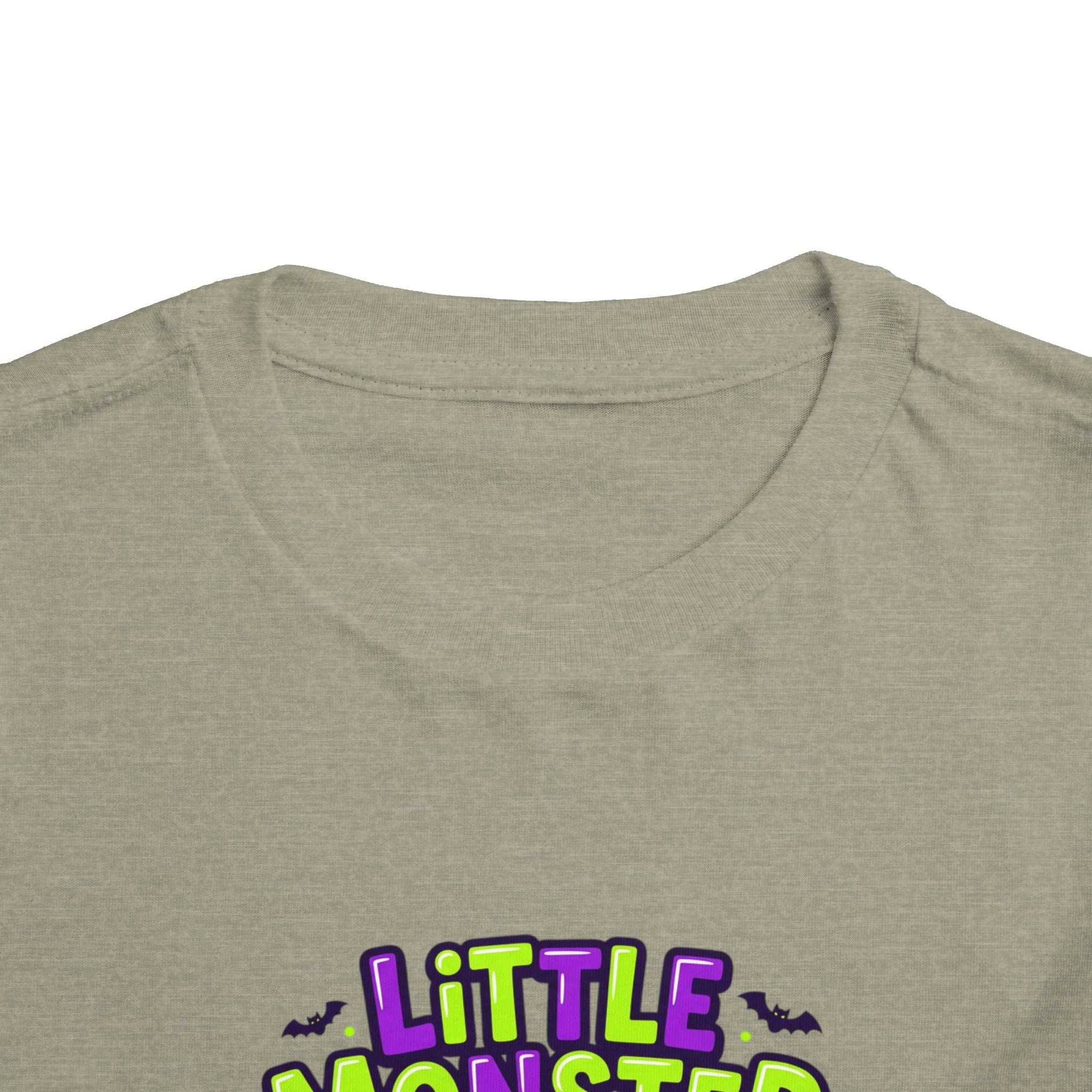Toddler Tee — 'Little Monster' Halloween Trick-or-Treat Shirt