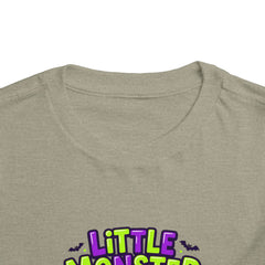 Toddler Tee — 'Little Monster' Halloween Trick-or-Treat Shirt
