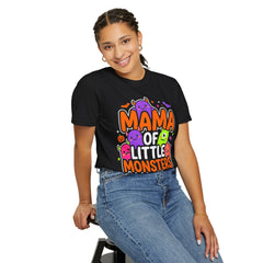 Mama of Little Monsters T-Shirt — Halloween Mom Graphic Tee