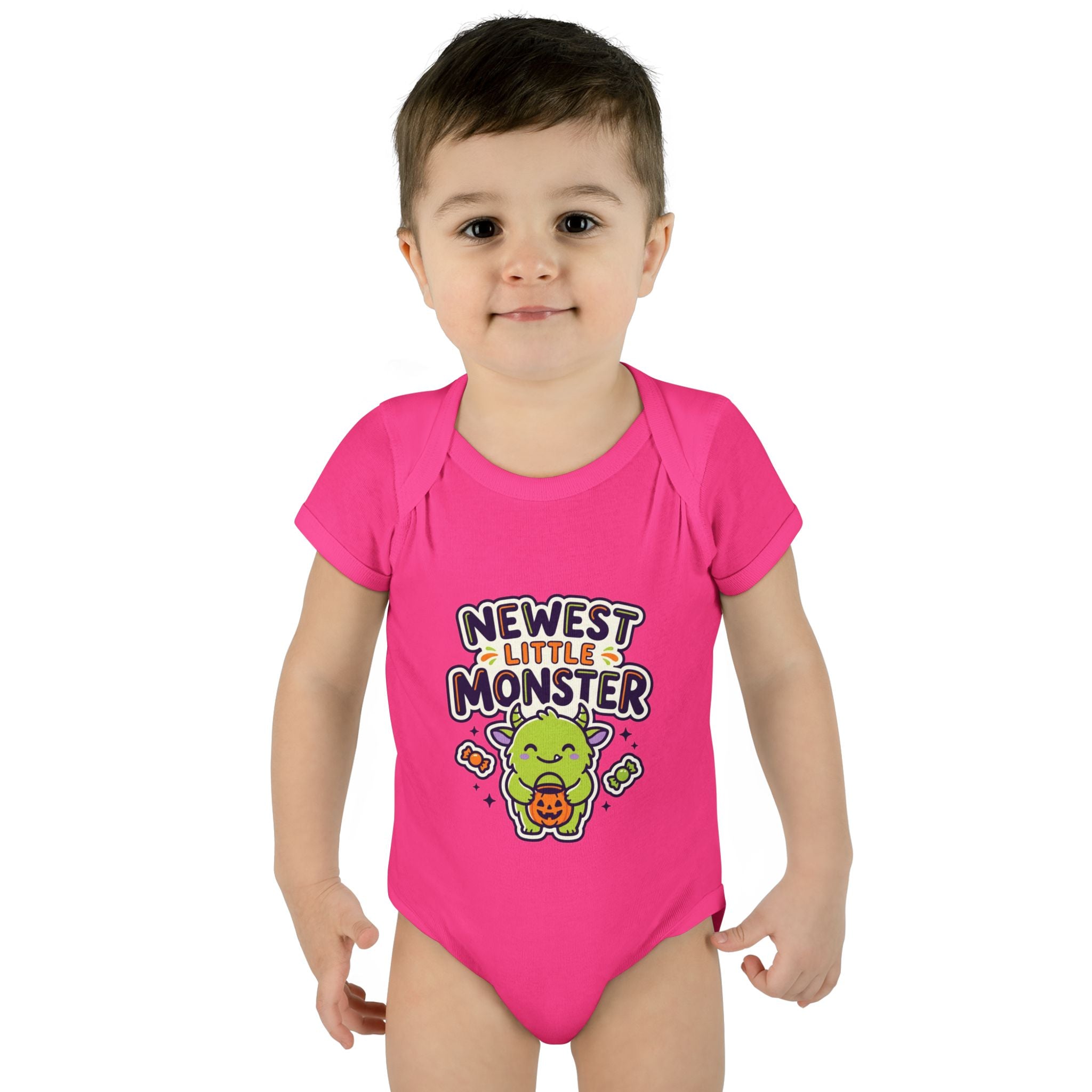 Newest Little Monster Infant Bodysuit — Cute Halloween Baby Onesie
