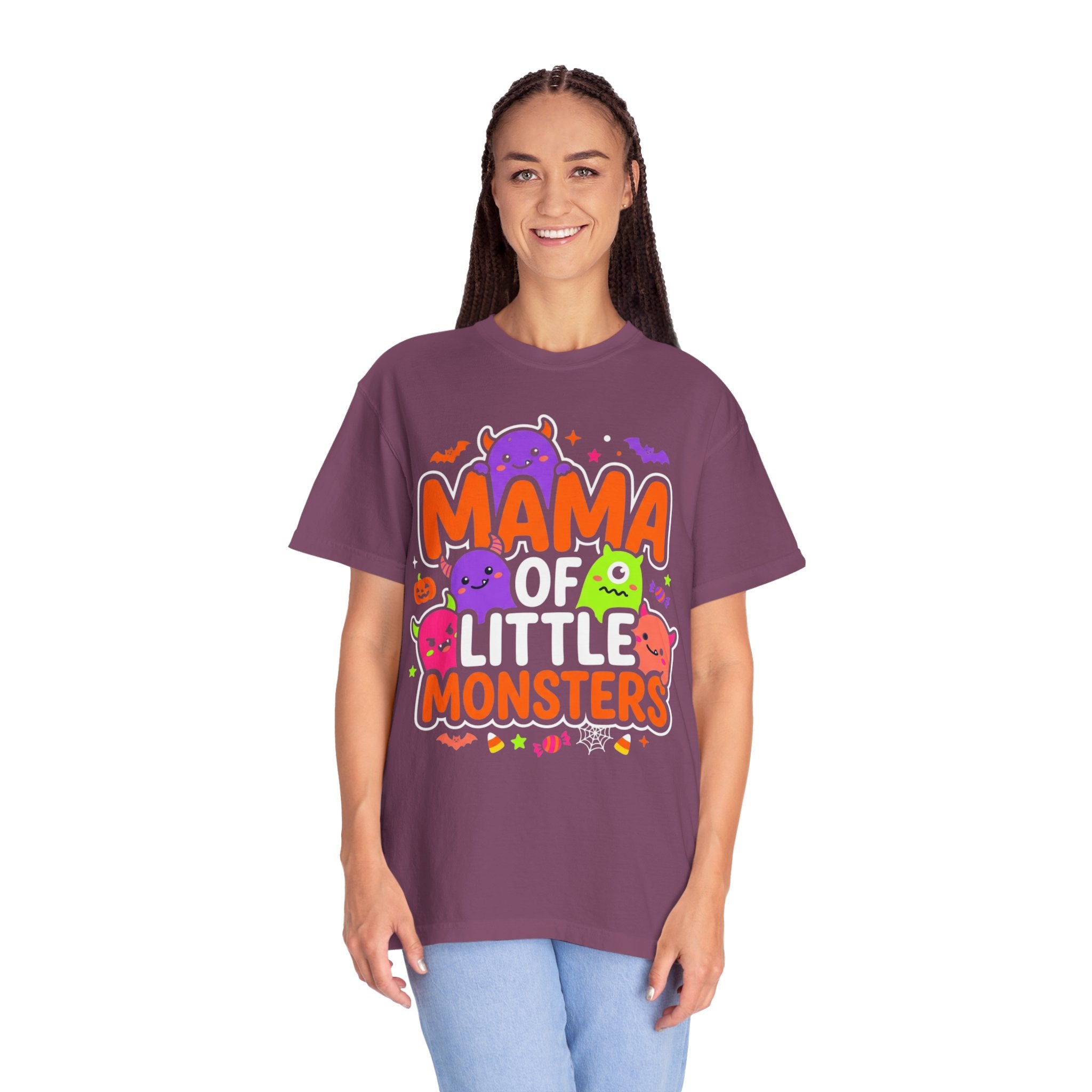 Mama of Little Monsters T-Shirt — Halloween Mom Graphic Tee