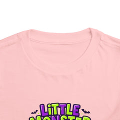Toddler Tee — 'Little Monster' Halloween Trick-or-Treat Shirt