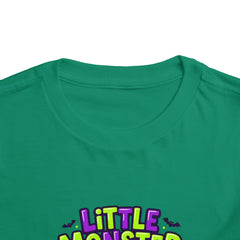 Toddler Tee — 'Little Monster' Halloween Trick-or-Treat Shirt