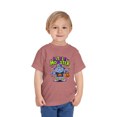 Toddler Tee — 'Little Monster' Halloween Trick-or-Treat Shirt