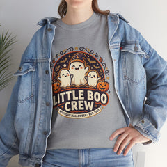 Halloween 'Little Boo Crew' Kids Tee — Cute Ghosts & Pumpkins Fall Shirt