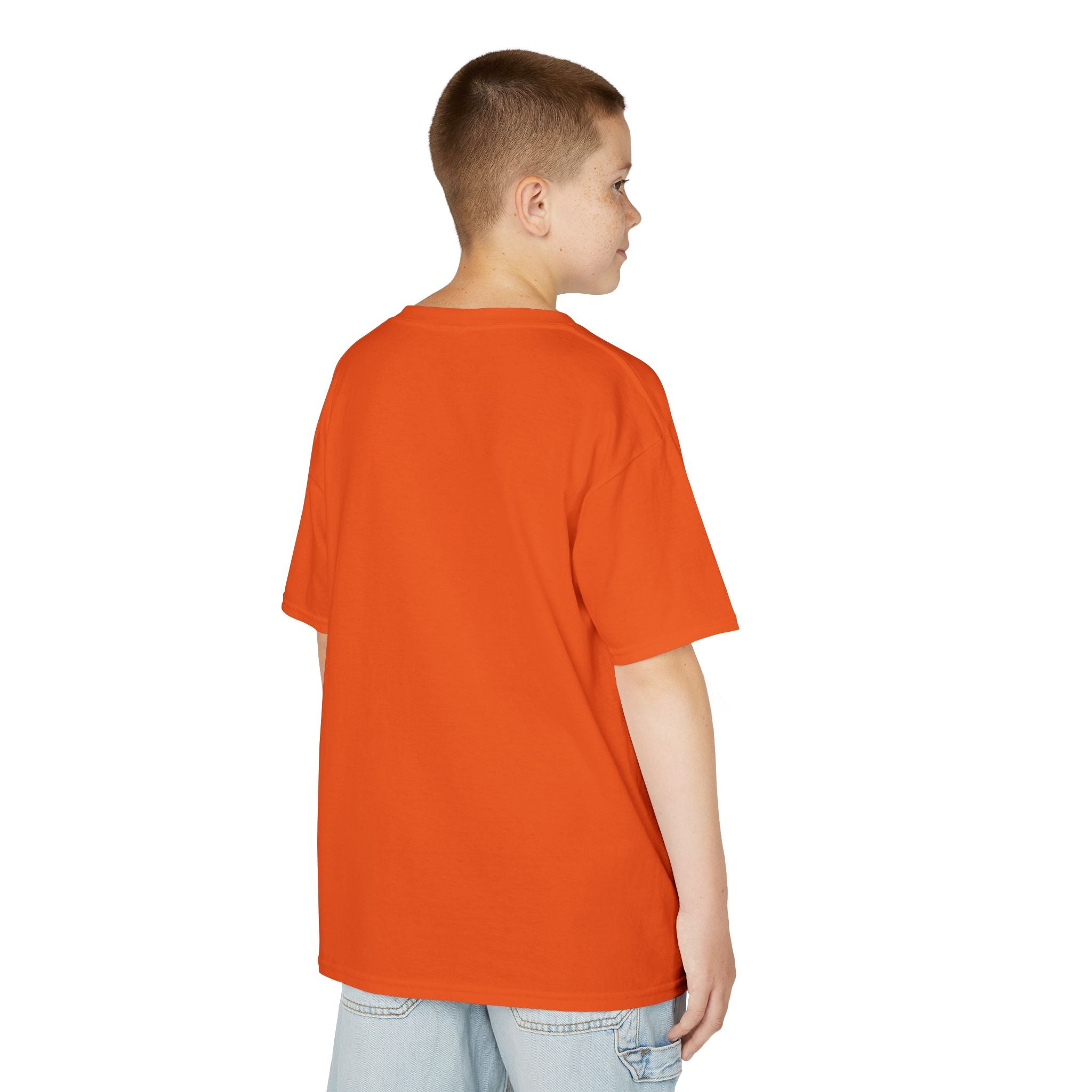 Youth - Kids Tee — 'Little Monster' Halloween Cartoon Shirt