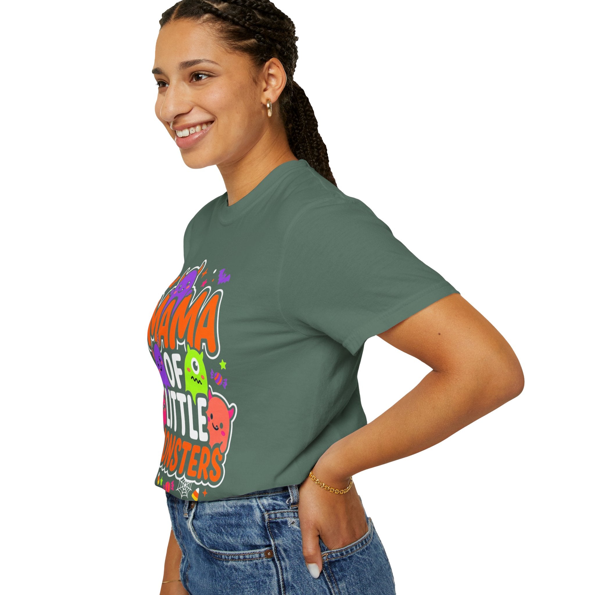 Mama of Little Monsters T-Shirt — Halloween Mom Graphic Tee