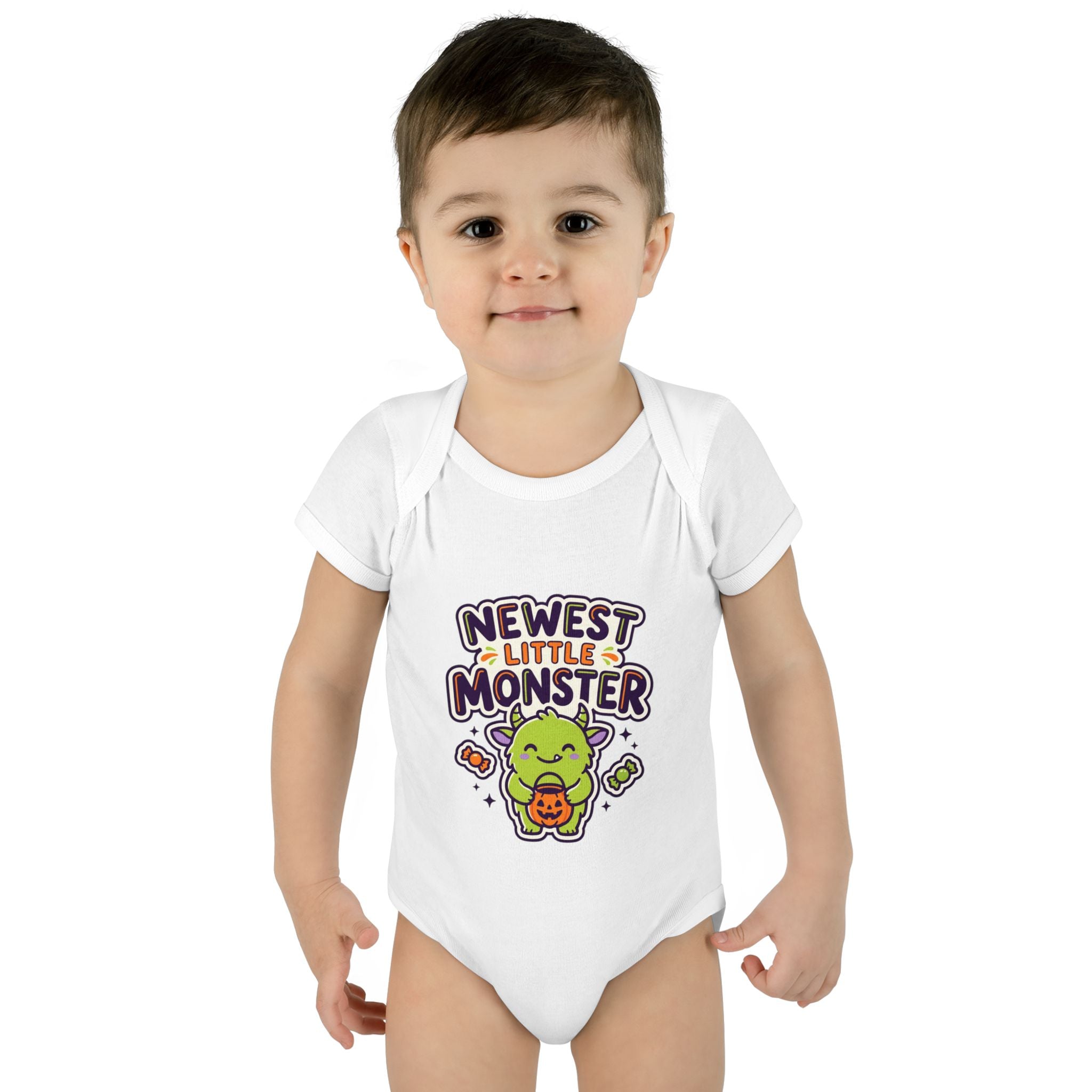 Newest Little Monster Infant Bodysuit — Cute Halloween Baby Onesie