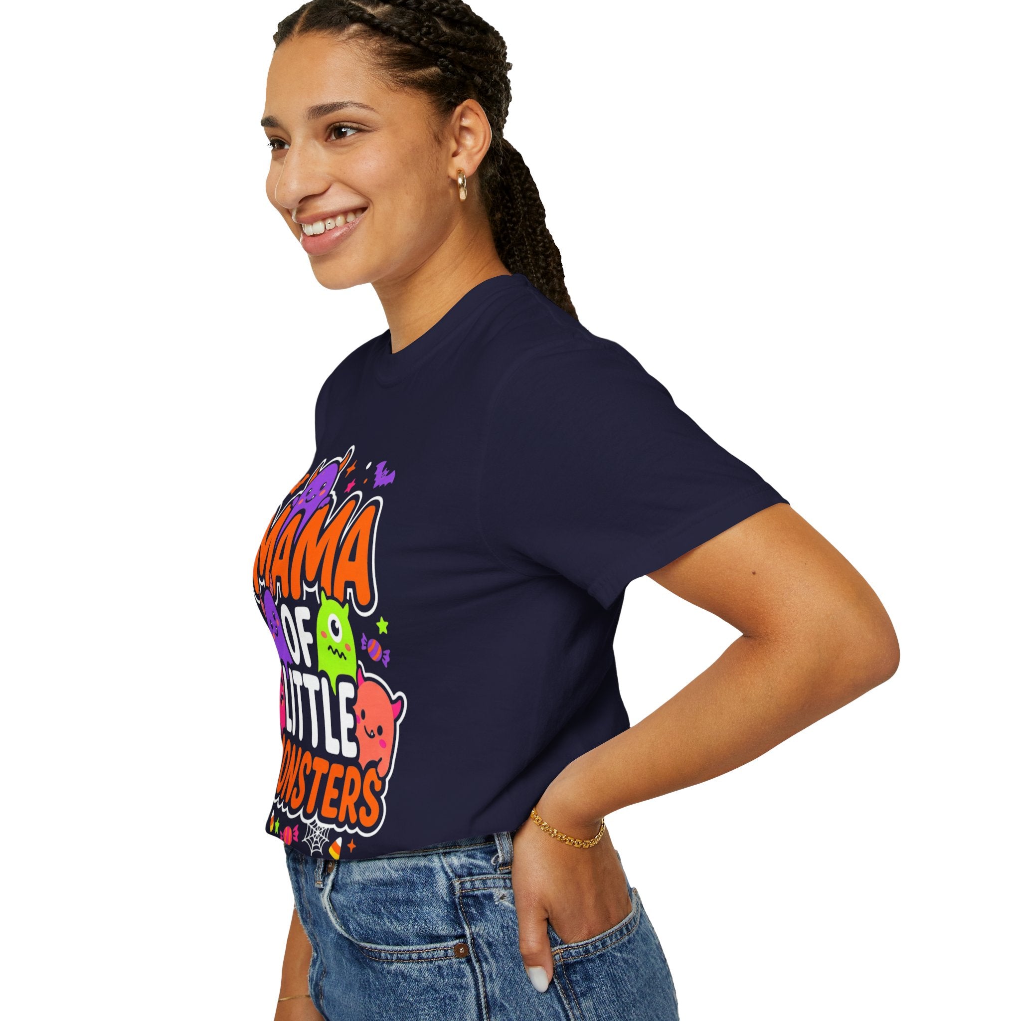 Mama of Little Monsters T-Shirt — Halloween Mom Graphic Tee