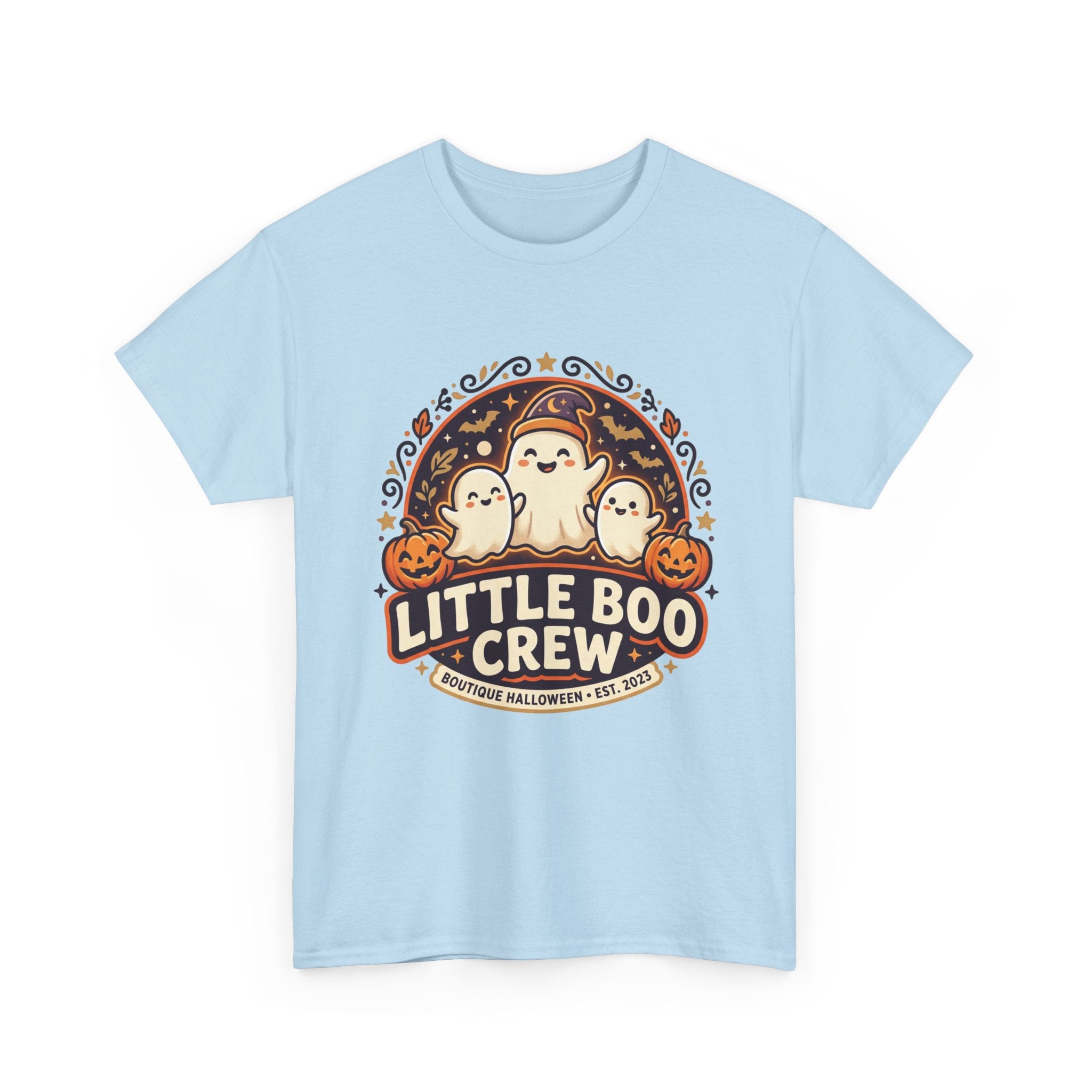 Halloween 'Little Boo Crew' Kids Tee — Cute Ghosts & Pumpkins Fall Shirt