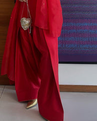 Farshi Set With Short Shirt