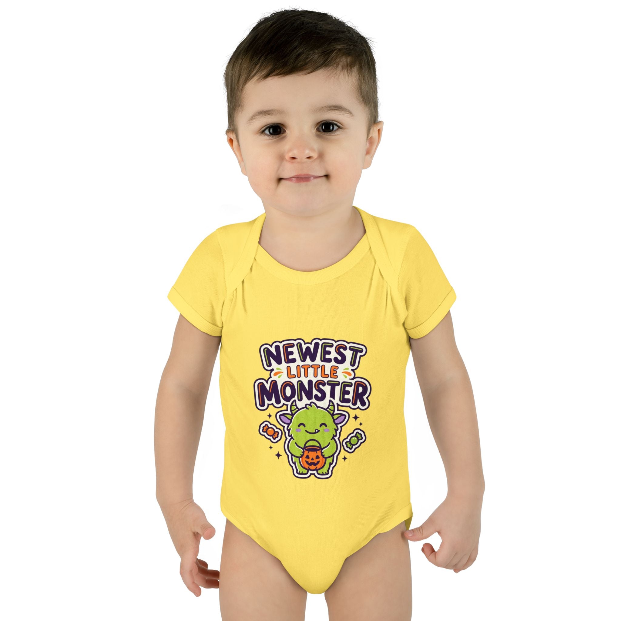 Newest Little Monster Infant Bodysuit — Cute Halloween Baby Onesie