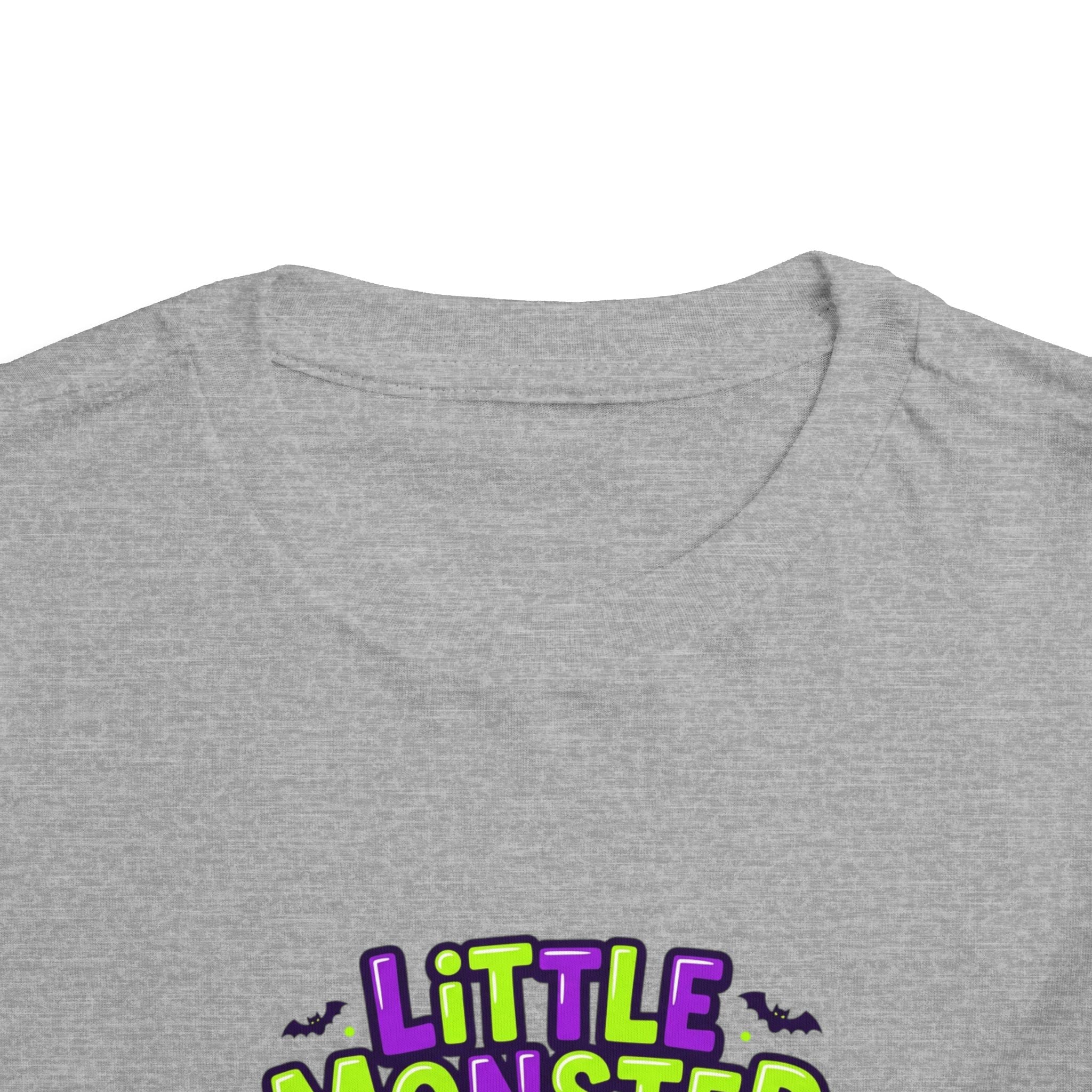 Toddler Tee — 'Little Monster' Halloween Trick-or-Treat Shirt