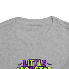 Toddler Tee — 'Little Monster' Halloween Trick-or-Treat Shirt