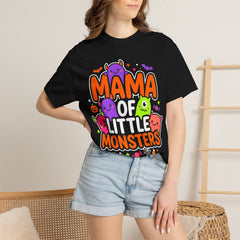 Mama of Little Monsters T-Shirt — Halloween Mom Graphic Tee