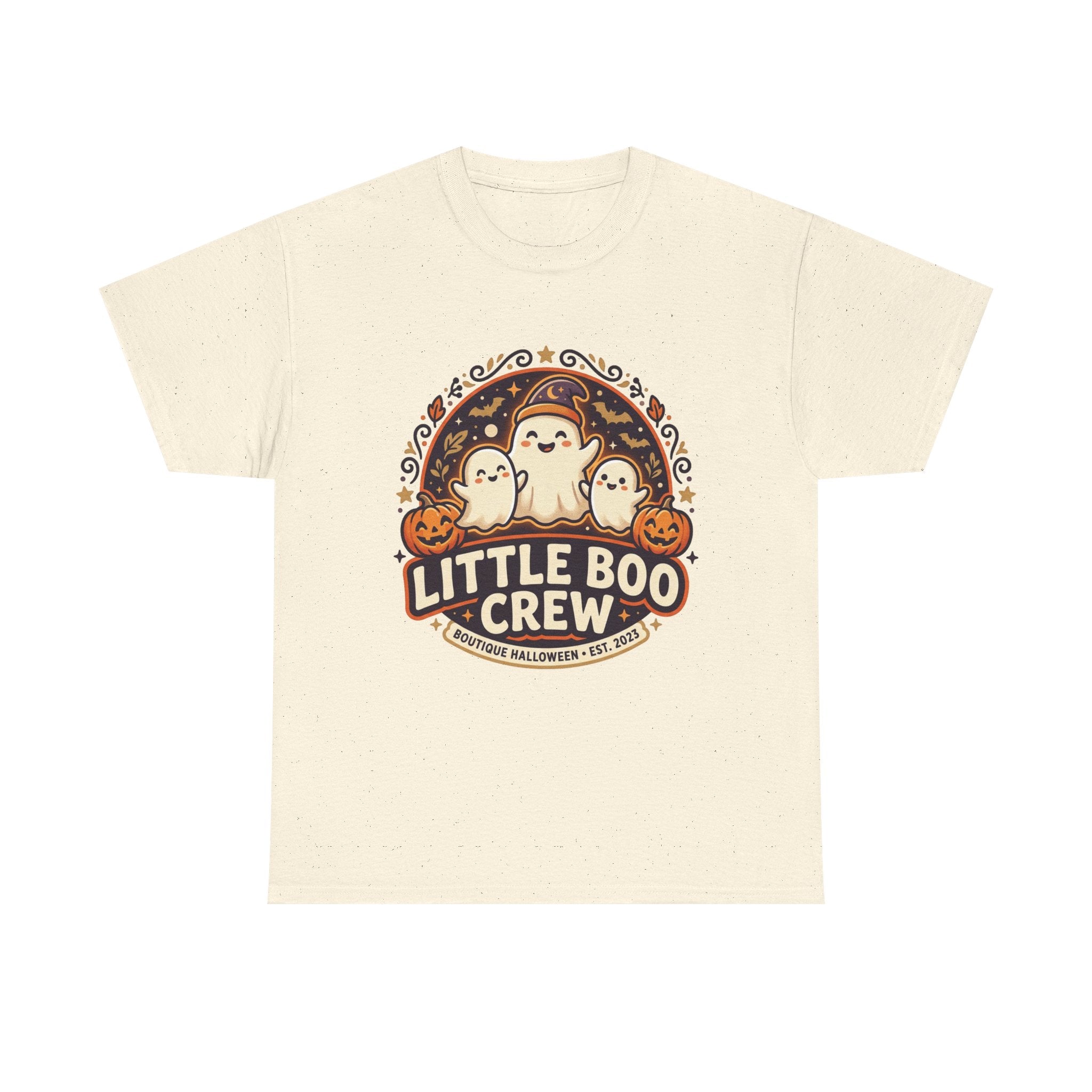 Halloween 'Little Boo Crew' Kids Tee — Cute Ghosts & Pumpkins Fall Shirt