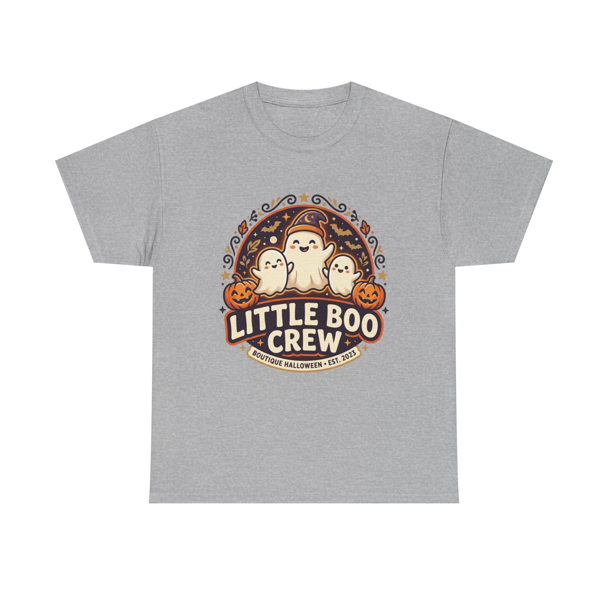 Halloween 'Little Boo Crew' Kids Tee — Cute Ghosts & Pumpkins Fall Shirt