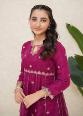 3 Piece Embroidered Organza Suit