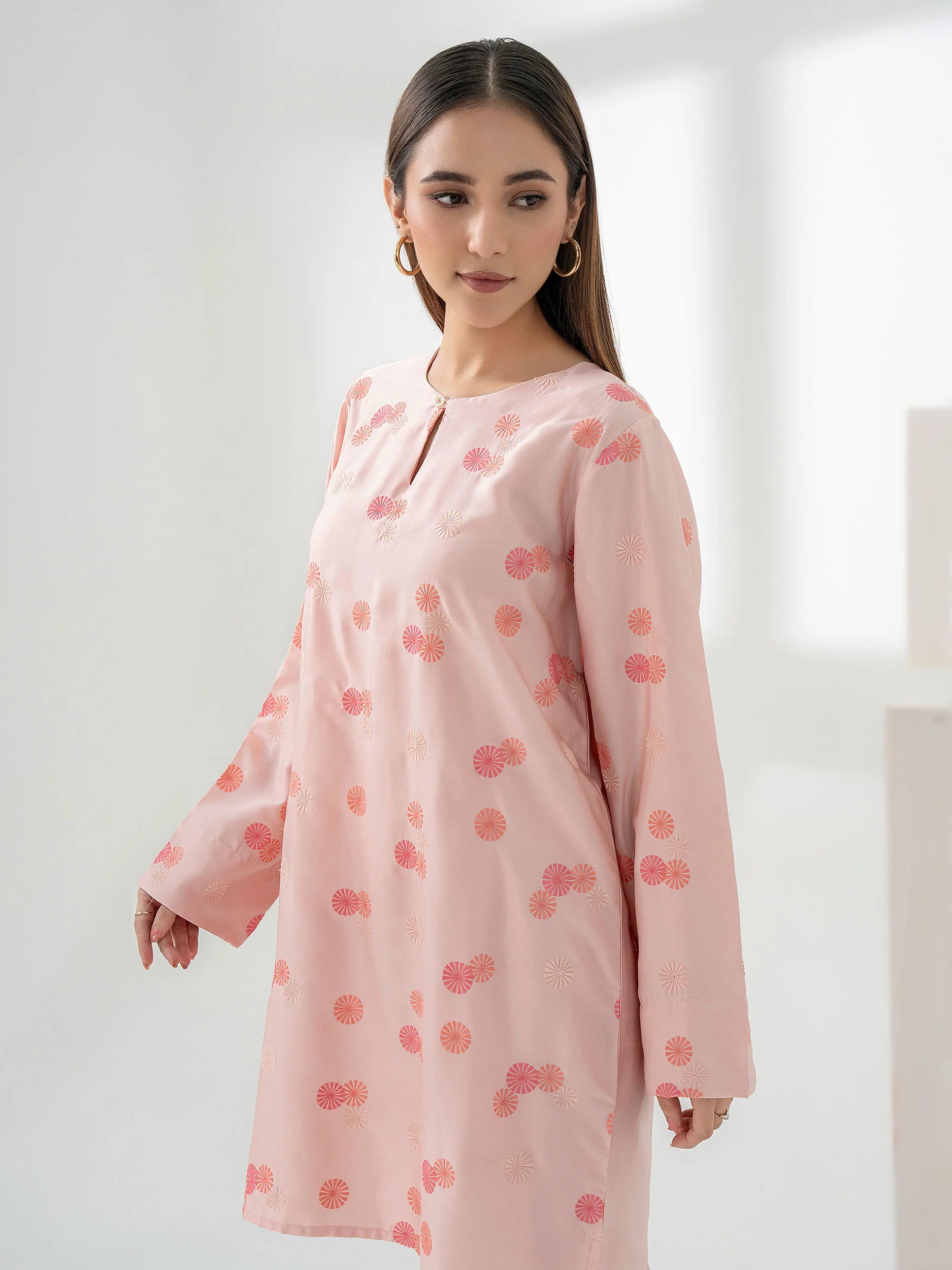 2-Piece-Silk-Suit-Embroidered-Pret-pink