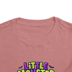 Toddler Tee — 'Little Monster' Halloween Trick-or-Treat Shirt